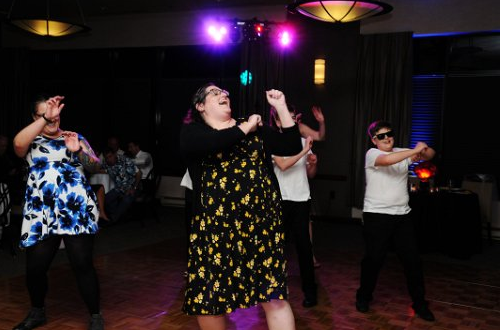 Guest rocking out - DJ Rock My World