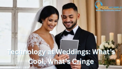 Technology at Weddings What’s Cool What’s Cringe - DJ Rock My World