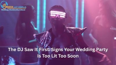 The DJ Saw It First Signs Your Wedding Party Is Too Lit Too Soon - DJ Rock My World