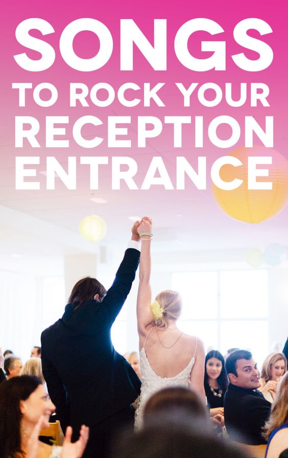 Songs to ROCK Your Grand Wedding Reception Entrance