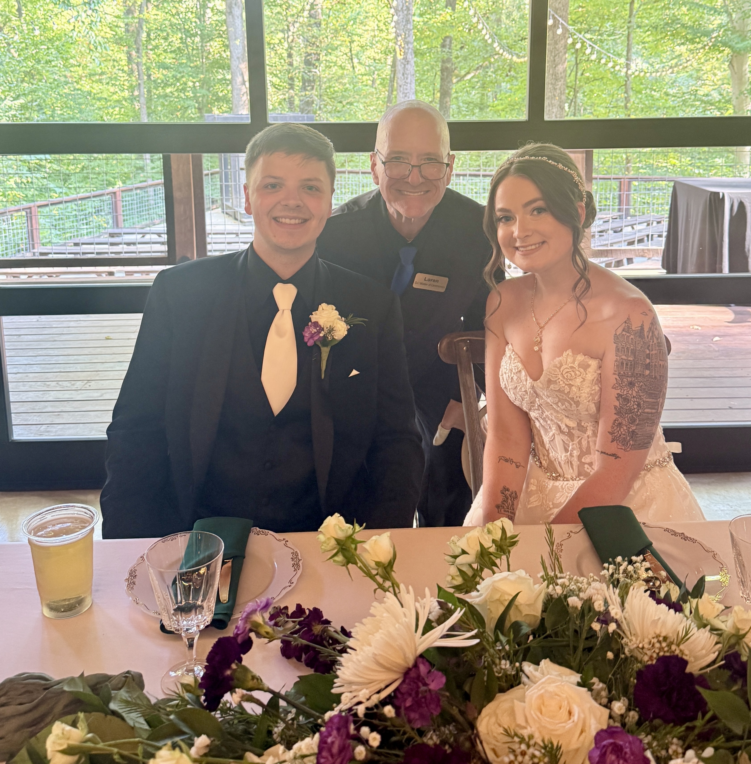 Sanders-Geddes - DJ and Couple