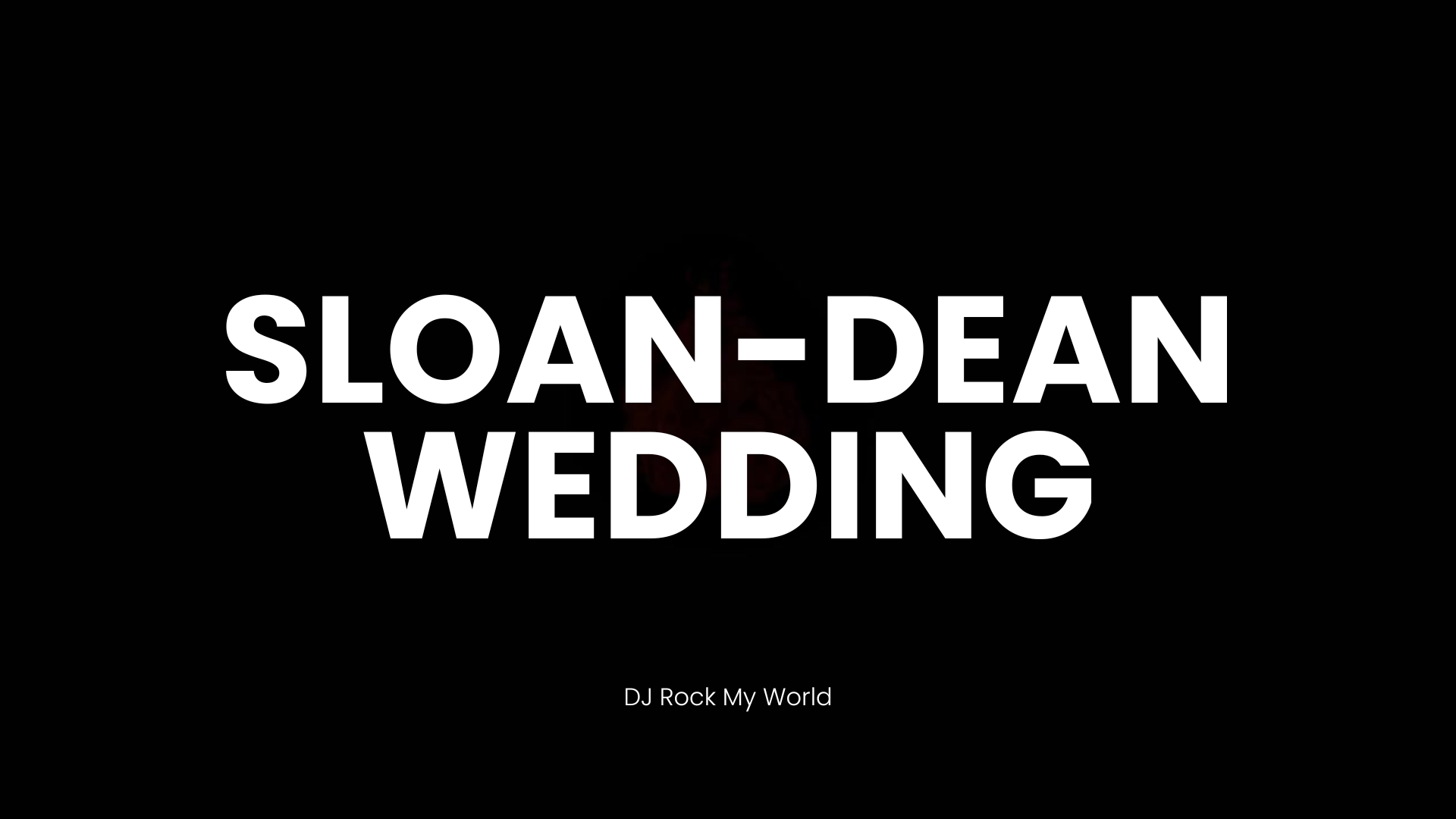 The Sloan�Dean Wedding: Rain, Romance & Great Music
