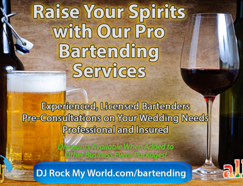 New Custom Bartending Services Available For Weddings