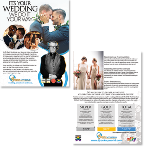 LGBTQ+ Wedding Brochure - DJ Rock My World