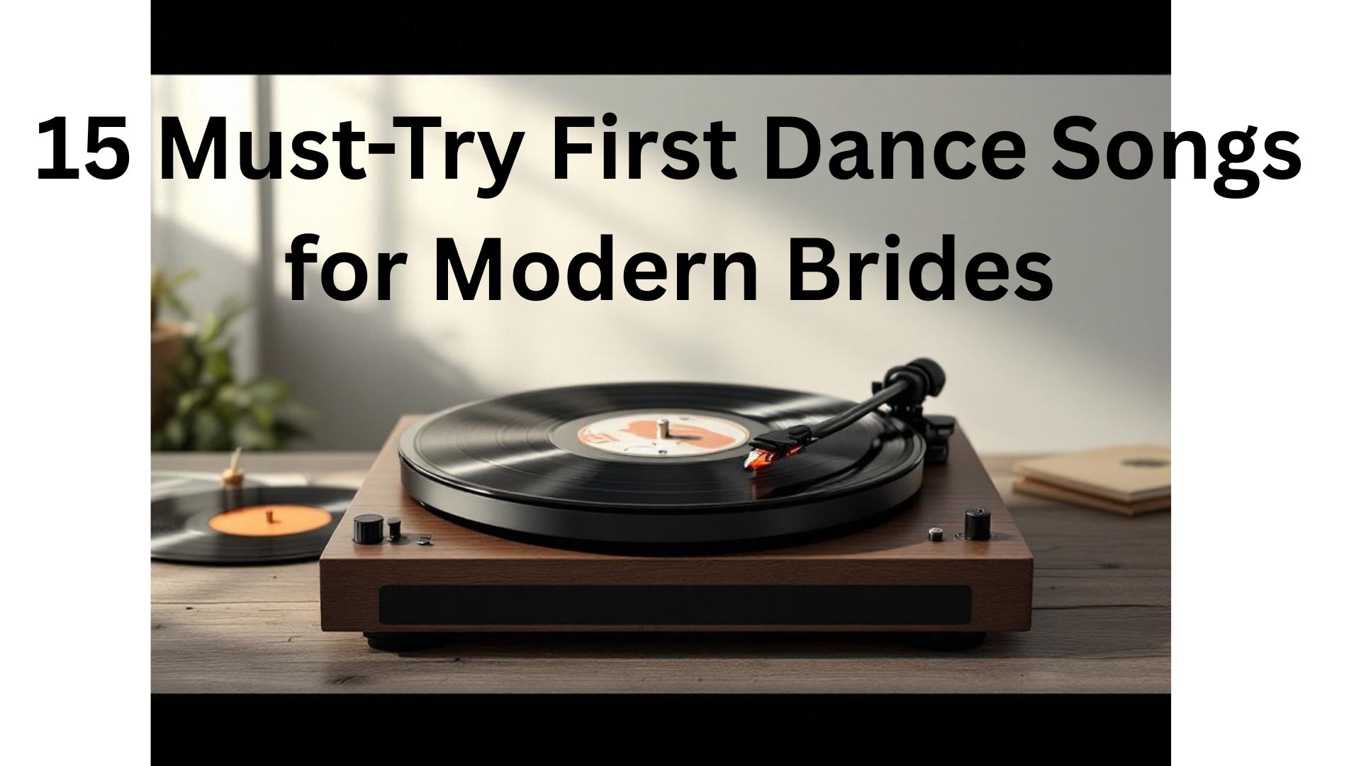 15 Must-Try First Dance Songs for Modern Brides - DJ Rock My World
