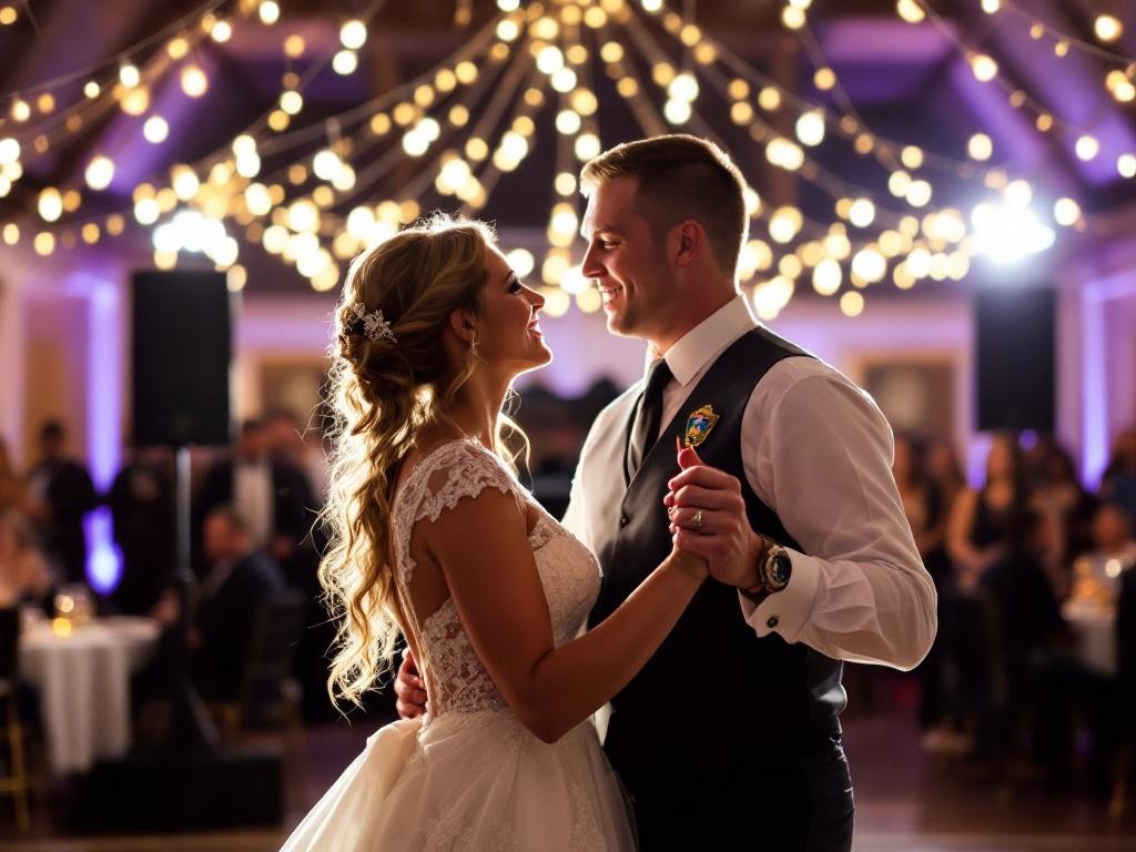 Bride and Groom Dancing - DJ Rock My World